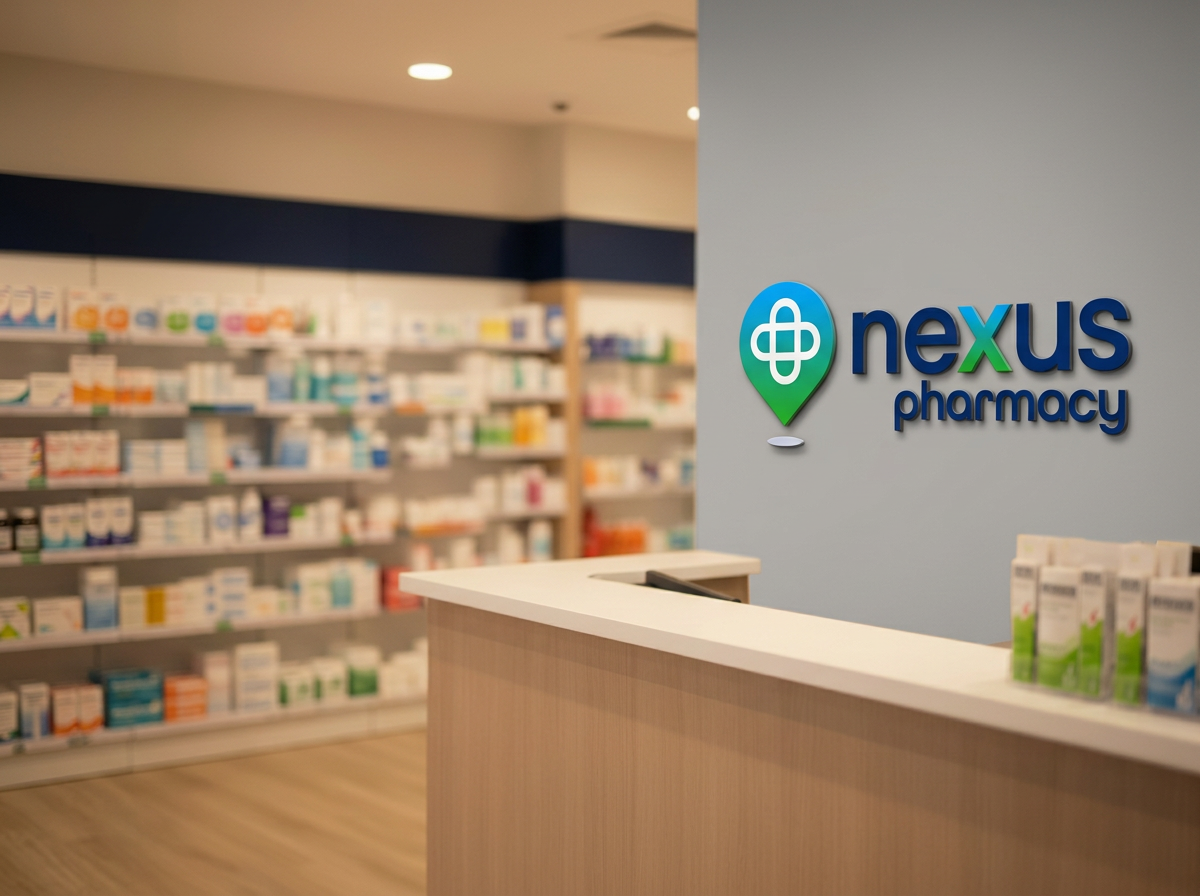 Nexus Pharmacy interior in Nottingham